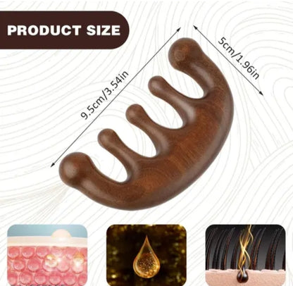 Wooden Massage Comb