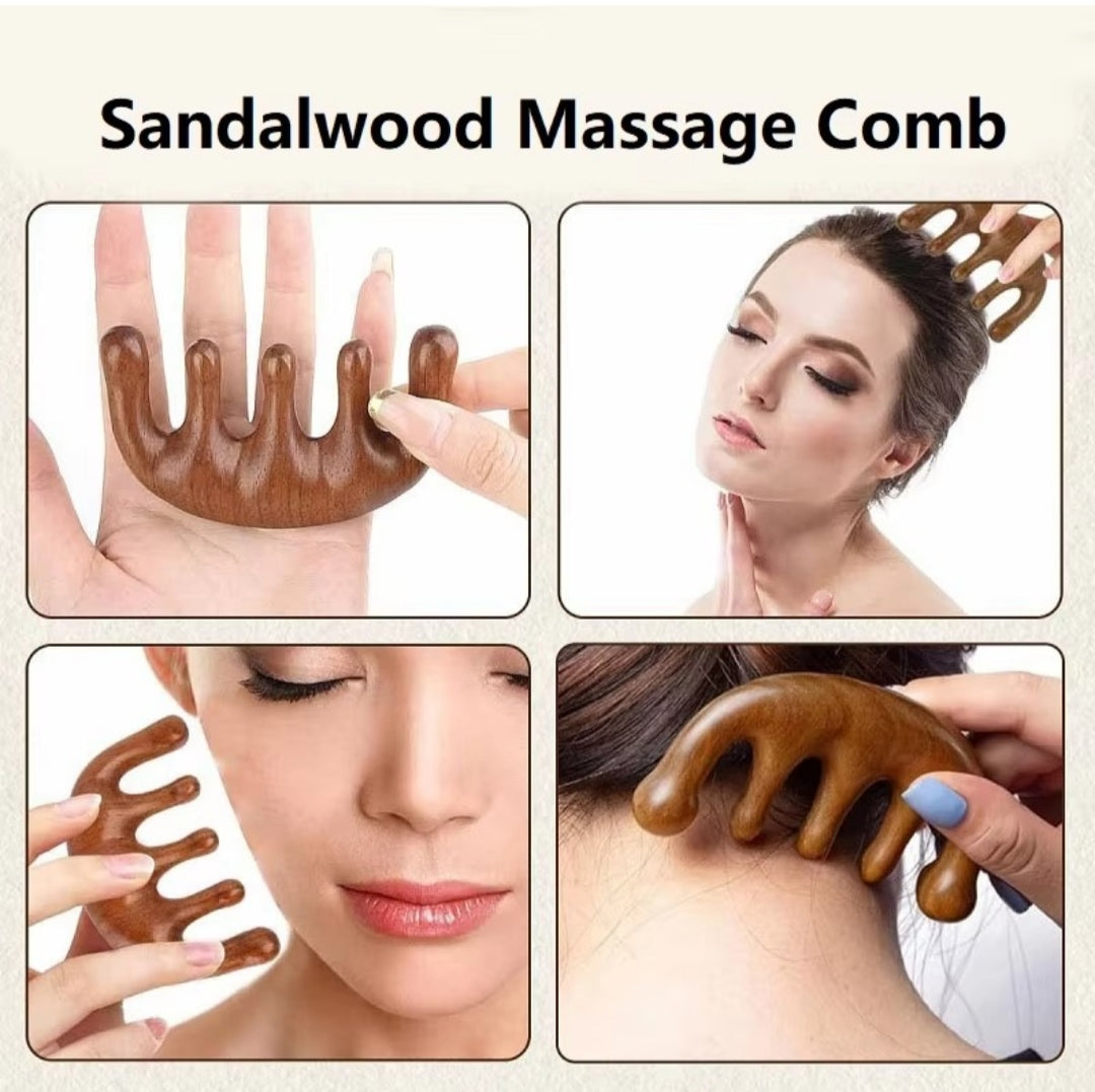 Wooden Massage Comb