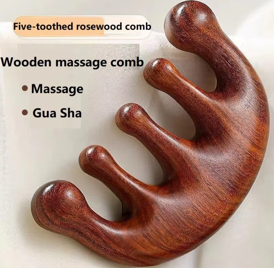 Wooden Massage Comb