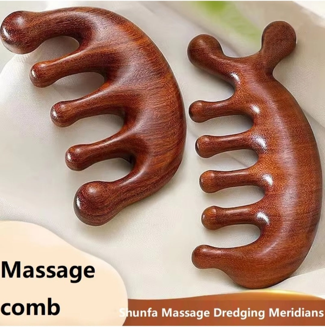 Wooden Massage Comb